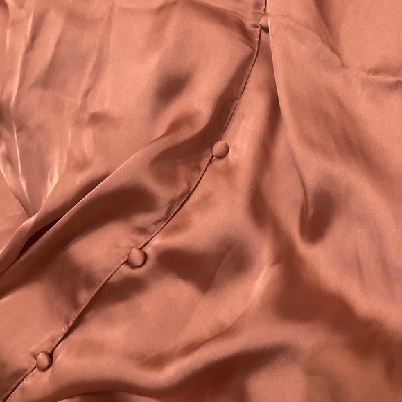 Free People FP Intimatley These Dreams Pajama Set Rose Tyre Dusty M Medium Med - Picture 13 of 14